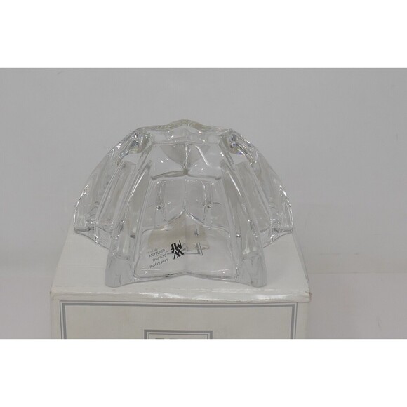 WMF 24% Lead Crystal Starflower Floral Flower Votive Candle Holder - Picture 6 of 11